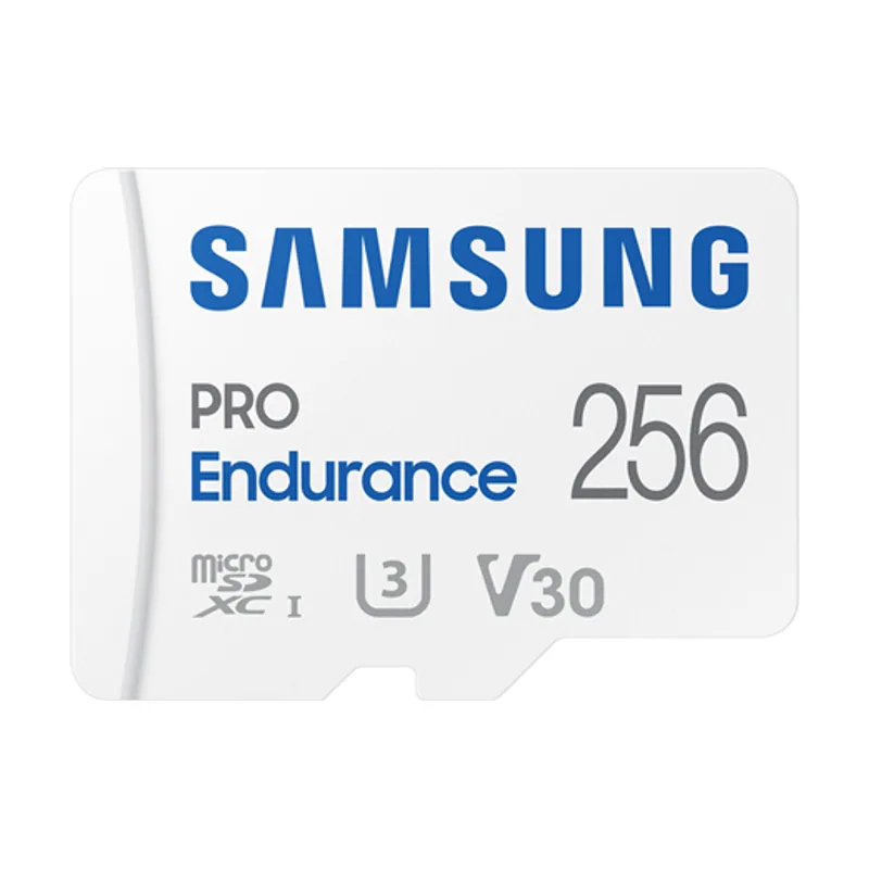 Samsung Memoria SD Micro 256GB Sdxc PRO Endurance Clase 10 CON Adaptador A SD MB-MJ256KA/EU
