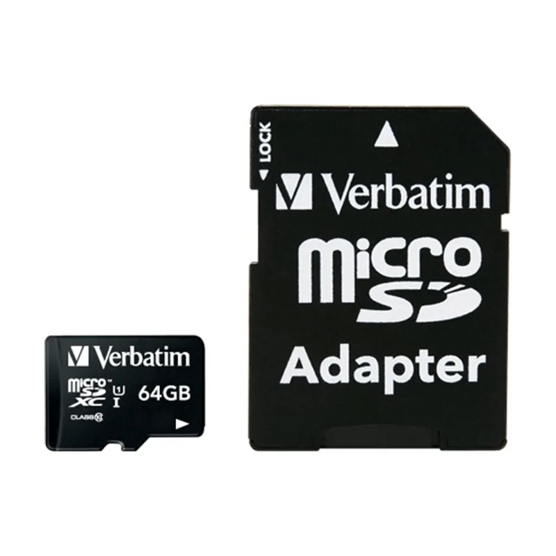Verbatim Micro Sdhc 64G CL10 Adapter Premium