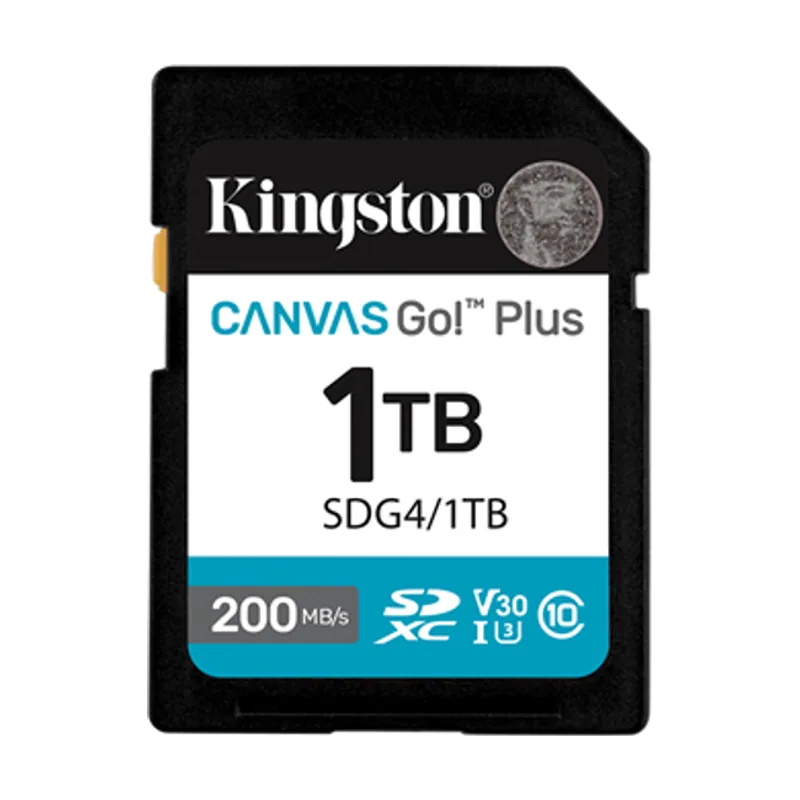 Kingston Memoria 1TB Sdxc Canvas GO Plus GEN4