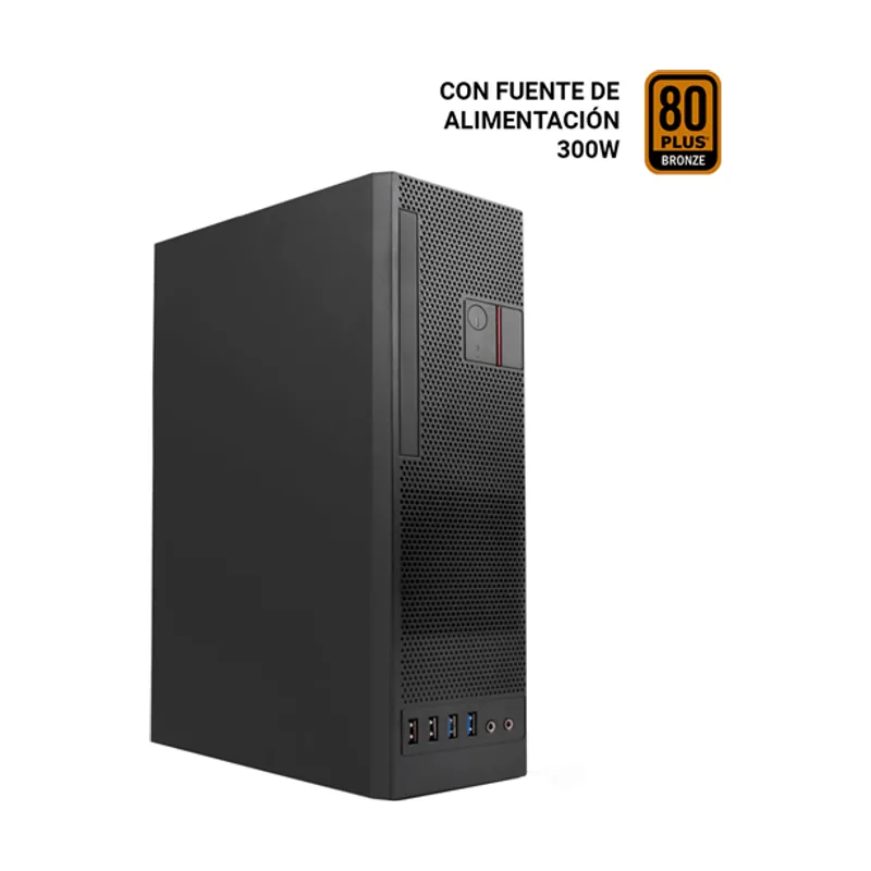 Coolbox Caja Microatx T360 Negra Slim FTE