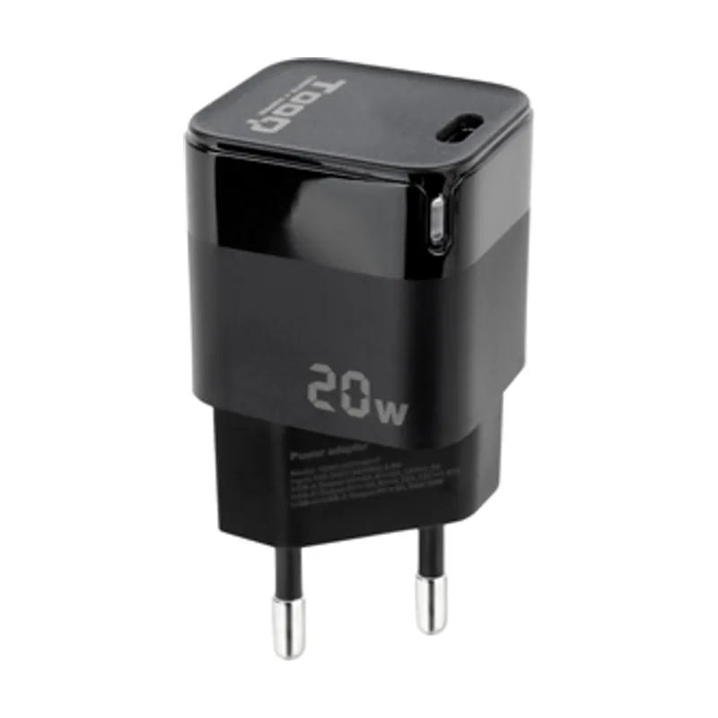 Tooq Cargador Pared USB-C PD 20W