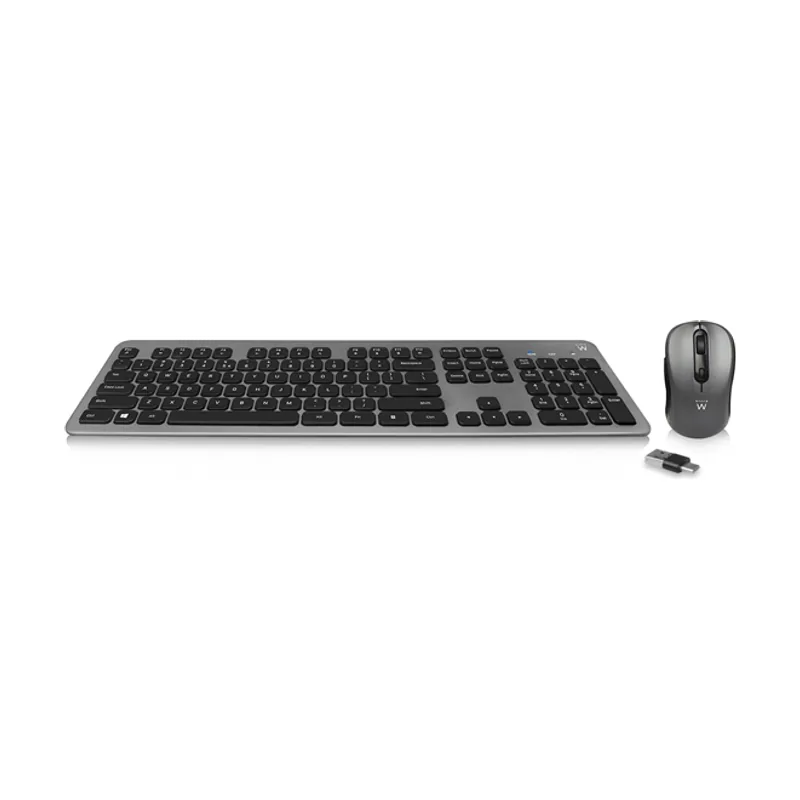 Eminent-Ewent Combo TECLADO/RATON Ewent EW3272 USB-A Y USB-C I