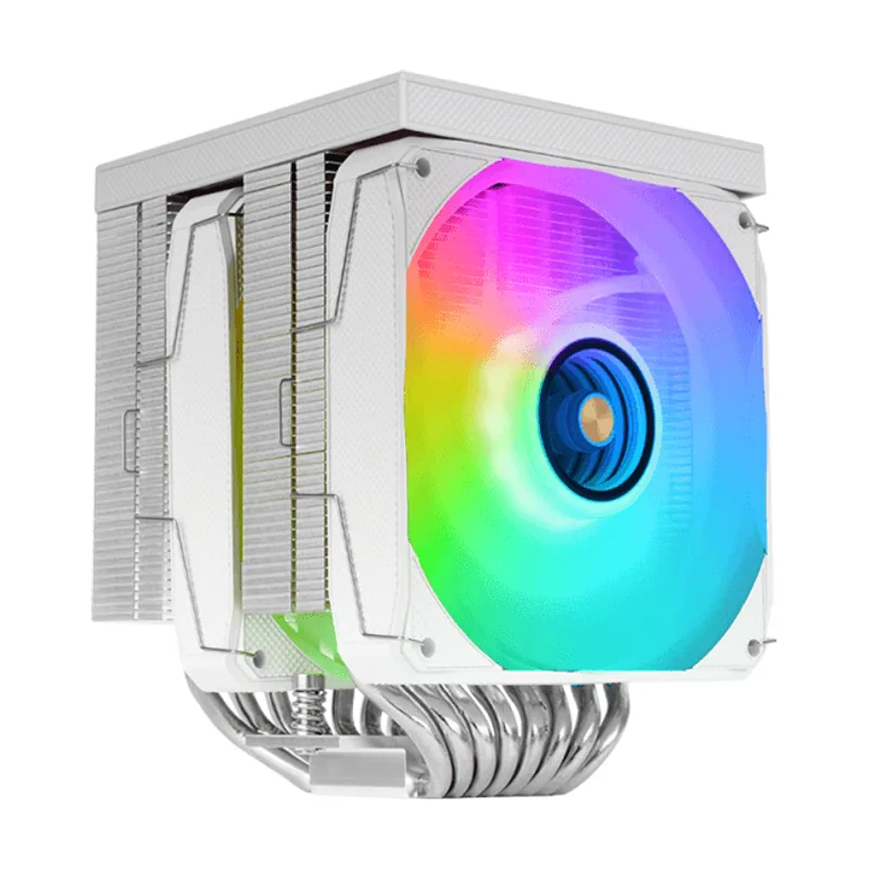 Mars Gaming Ventilador CON Disipador DE CPU Mcpulcdprow TDP 380W Doble Torre LCD Argb