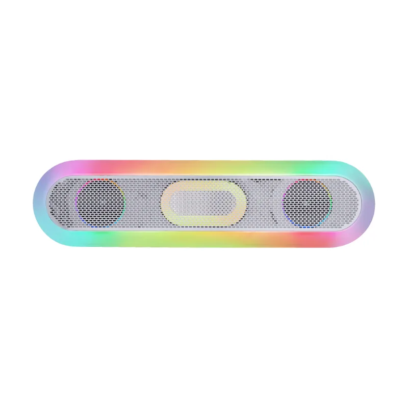 Mars Gaming Msborbw Blanco 20W Iluminacion RGB 360 BT AUX FM TF BAT. 6h