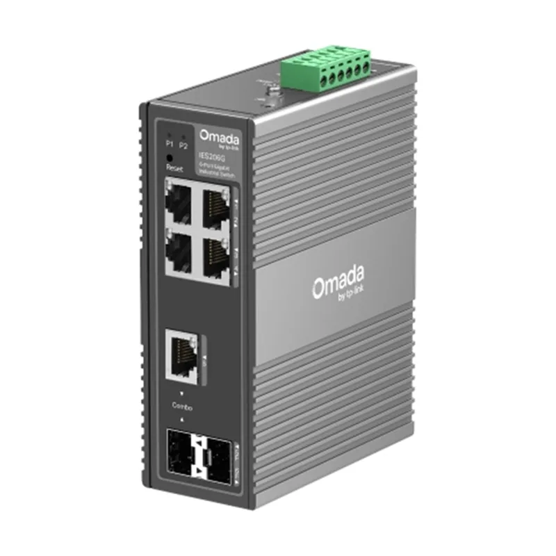 TP-Link Switch Gestionable L2 IES206G 4xRJ45 Gb 1XRJ45/SFP Gb 1xSFP Gb DISE??O Industrial