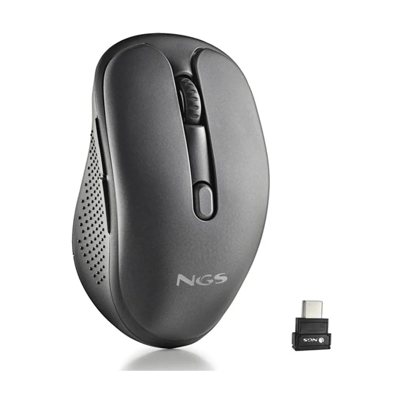 NGS Mouse Optico EVO JOT Inalambrico Recargable Multimode USB-C