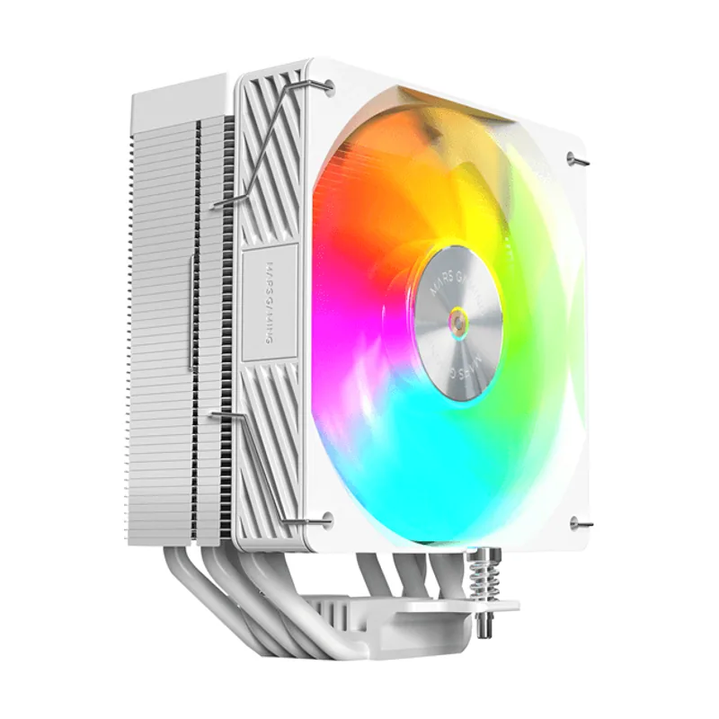 Mars Gaming Ventilador CON Disipador DE CPU MCPUX5ARGBW Blanco Argb PWM SI