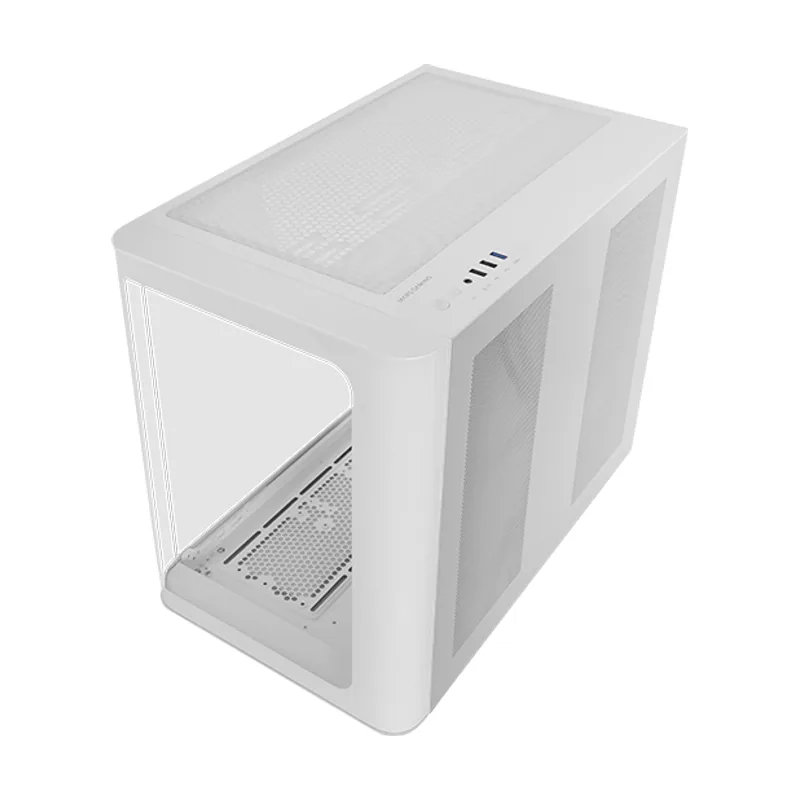 Mars Gaming Caja ATX Semitorre Gaming Mcfusion Cristal Curvado GPU 445mm 2x3.5 3x2.5
