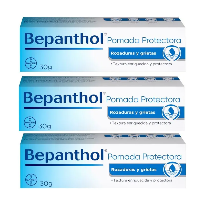 Bepanthol Pomada Protectora TRIPLO 3x30gr