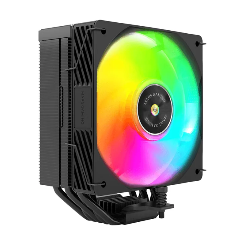 Mars Gaming Ventilador CON Disipador DE CPU MCPUX5 Argb Black PWM SI