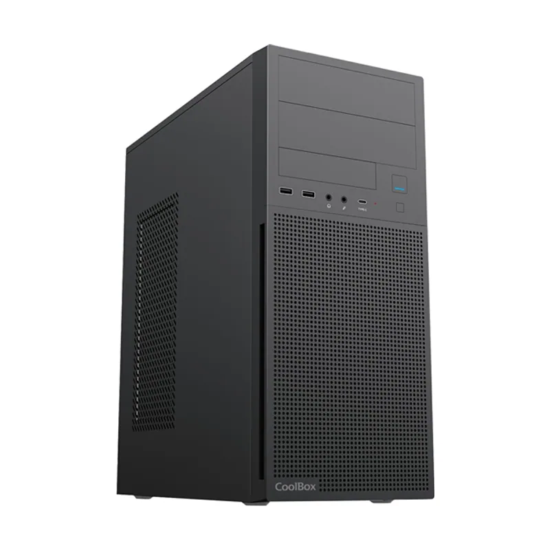 Coolbox CAJA ATX A780 USB-C 3.2 GEN1 FTE.500W BASIC500 Negro Incluye Fuente