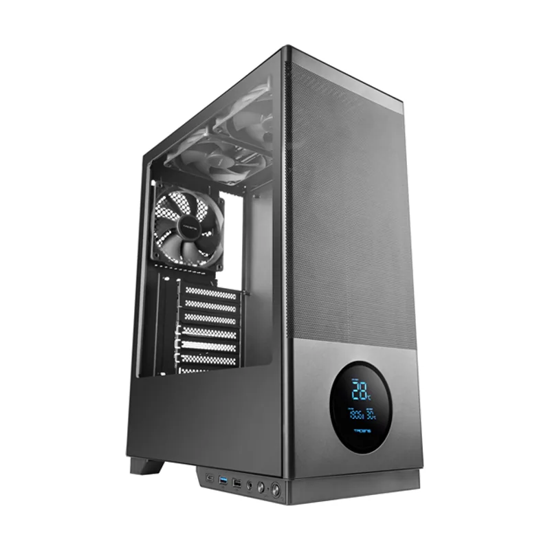 Tacens Caja Atx Pantalla Ventis 3X120mm
