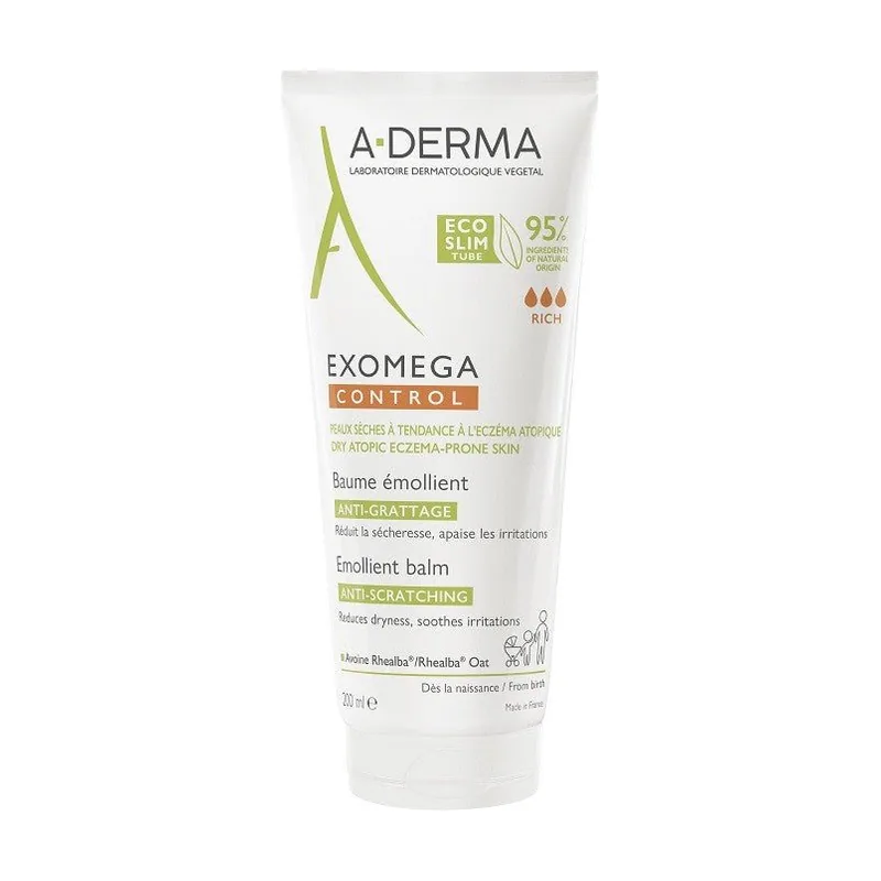 A-derma Exomega Control Bálsamo Emoliente 200ml