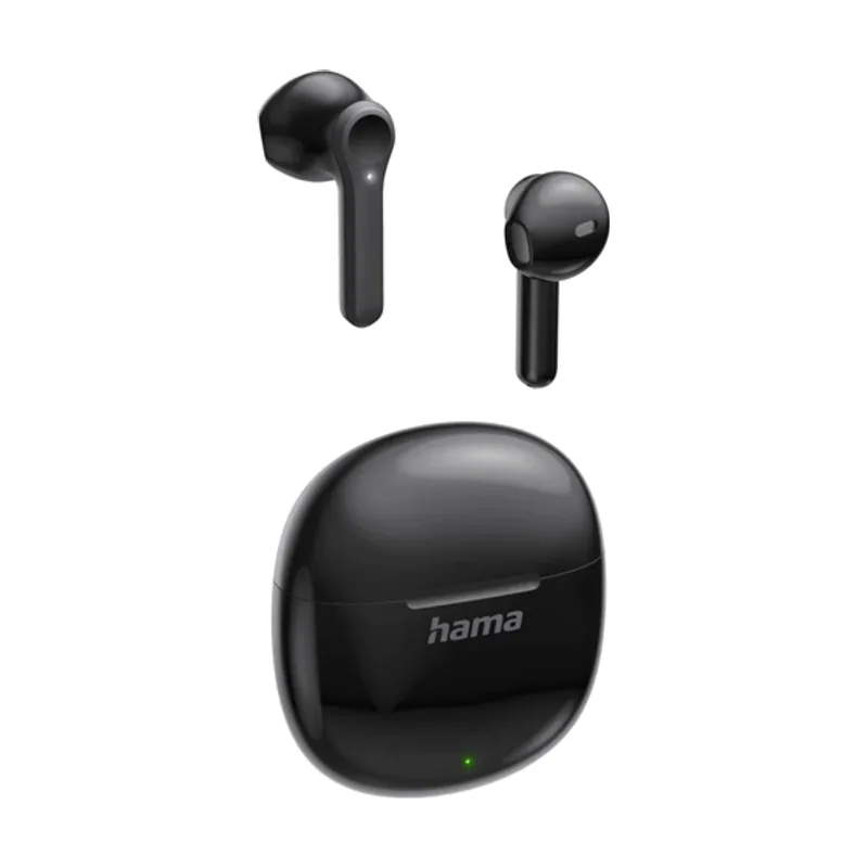 Hama Auricular Intrauditivo Bluetooth Action ONE Negro TWS Hasta 20h Microfono Tactil