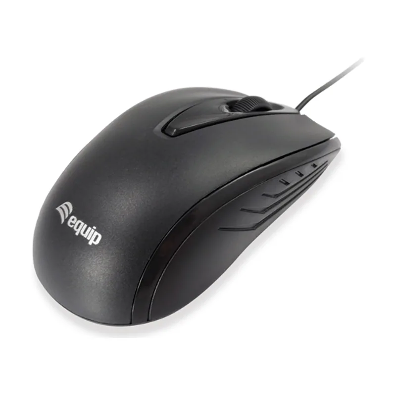 Equip Mouse Compact Life Optico Negro USB 1000DPI
