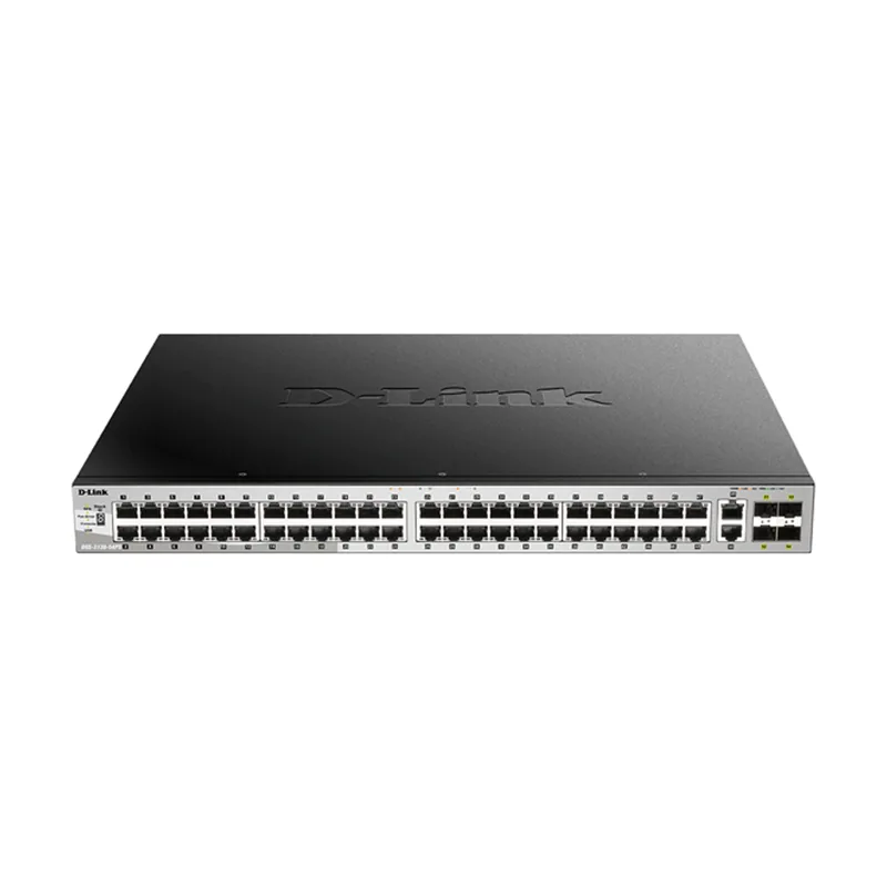 D-Link Switch Gestionable L3 Stackable DGS-3130-54PS/E