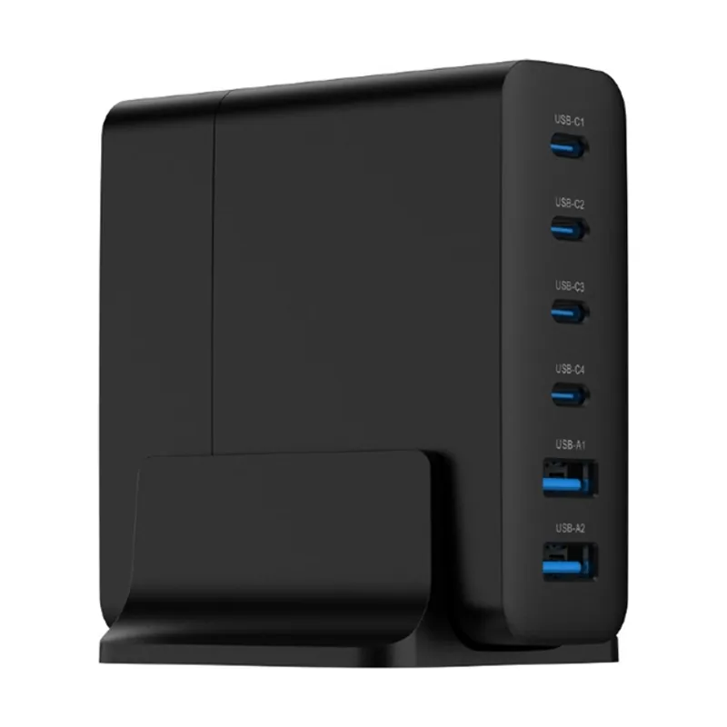Gembird Cargador USB GAN DE 6 Puertos 75 W