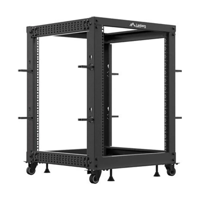 Lanberg Armario Abierto Rack 19" 15U 600X600 Ajustable Hasta 1100