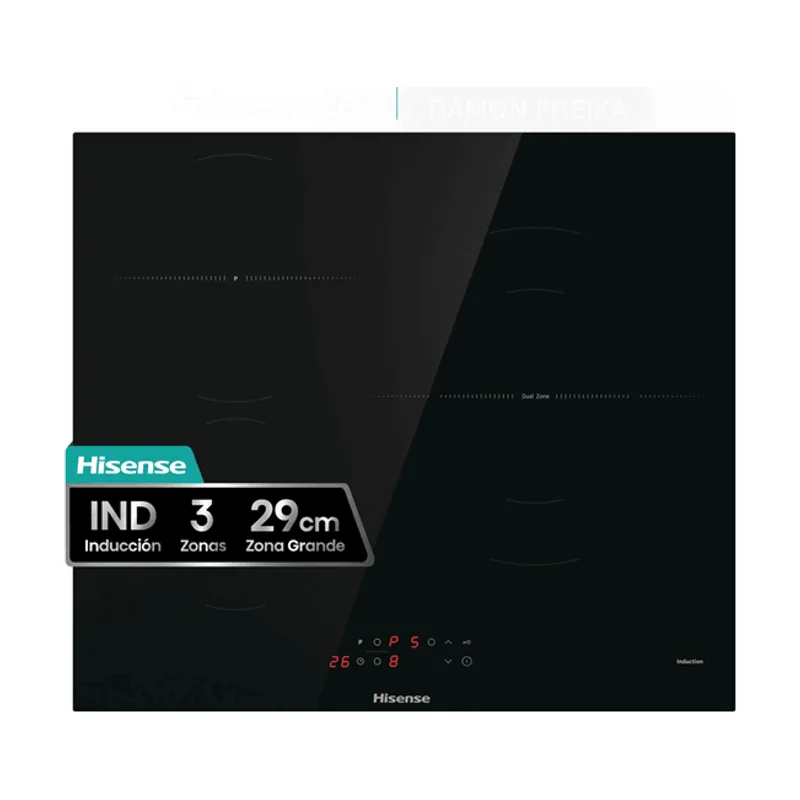 Hisense Vitroceramica Induccion HI6311BSCE 3 Zonas Coccion Ancho 60 CM