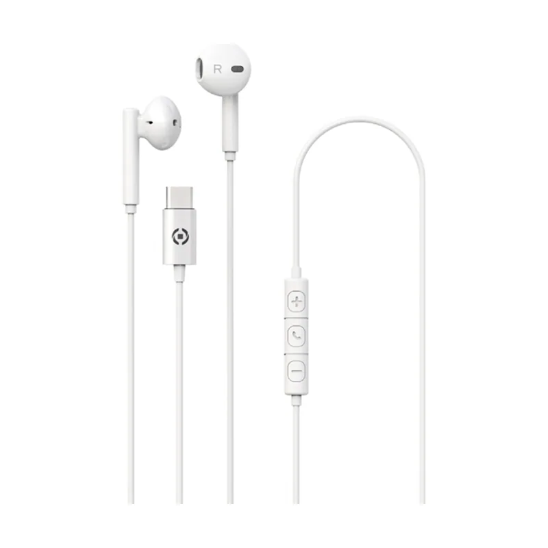 Celly Auricular Stereo CON Conector Tipo C Y Micro