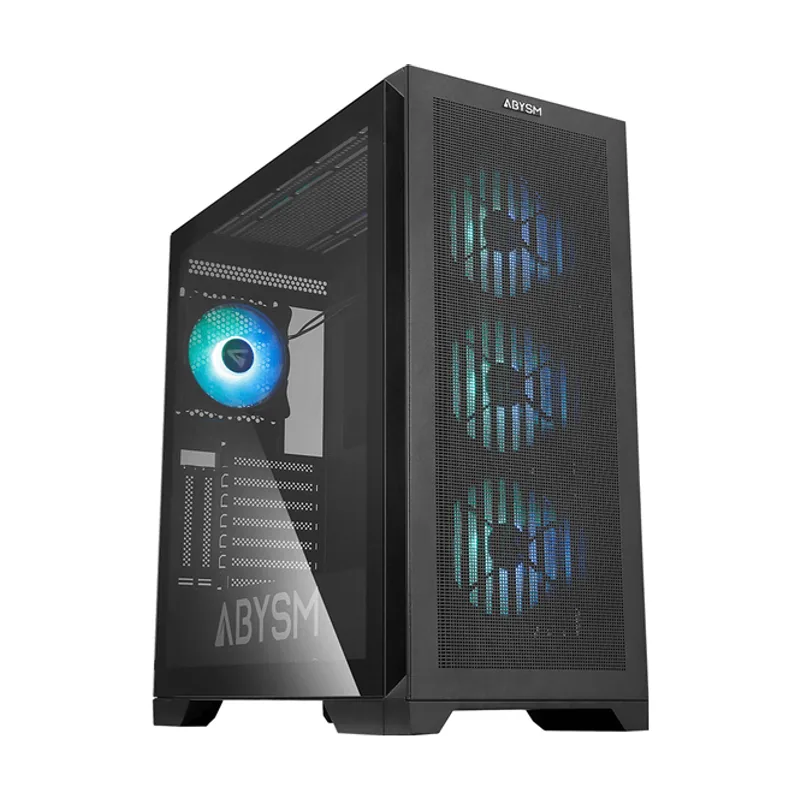 Abysm Caja Danube Mura BX300 Black ARGB RGB