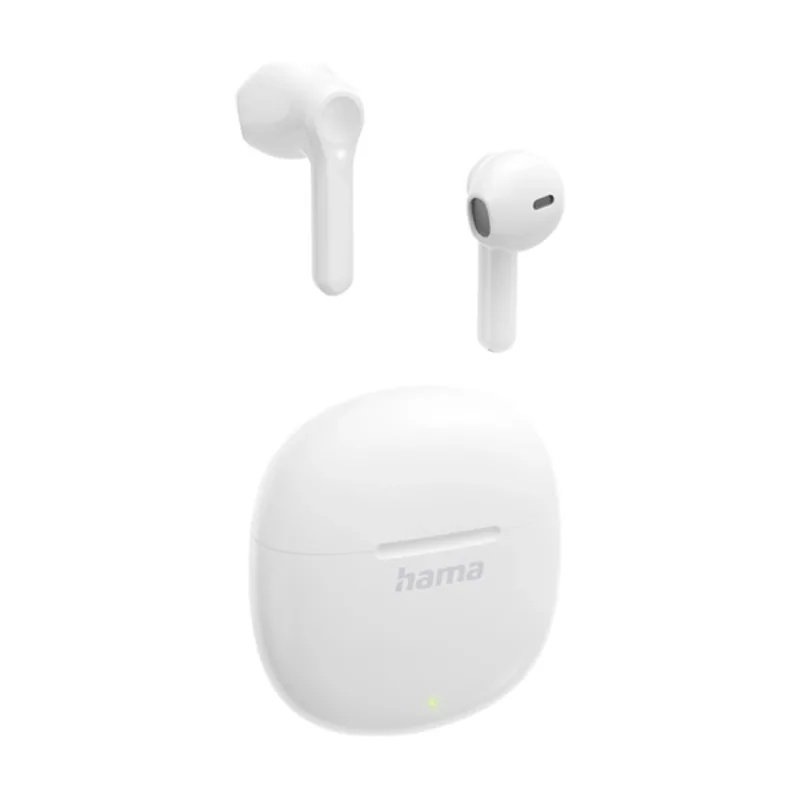 Hama Auricular Intrauditivo Bluetooth Action ONE Blancos TWS Hasta 20h Microfono Tactil
