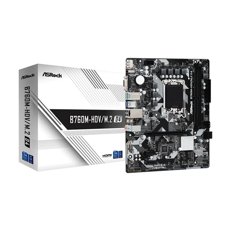 ASRock Intel B760M-HDV/M.2 D4 LGA 1700