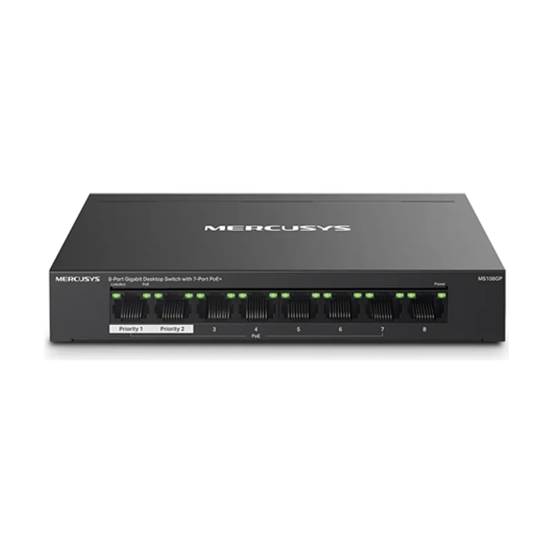 Mercusys Switch POE+ NO Gestionable MS108GP