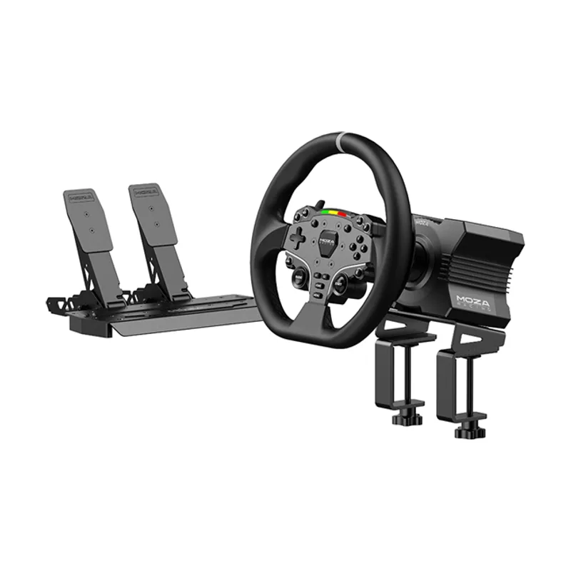 Moza Racing RS20 mando y volante Negro Volante Pedales