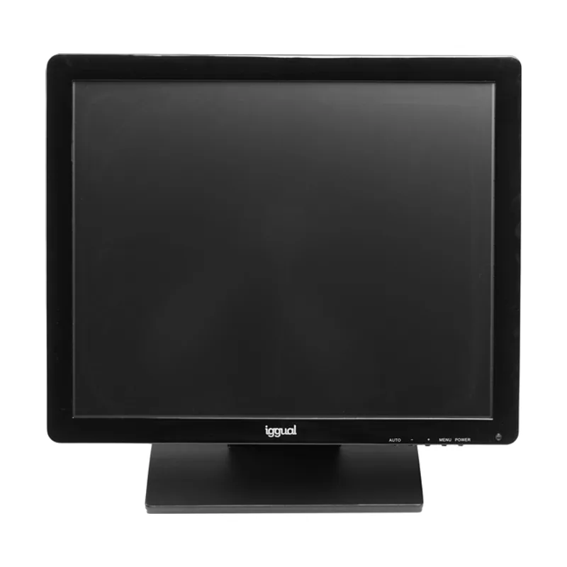 Iggual Monitor 19" MTL19B Tactil 1280X1024 Negro USB Sxga