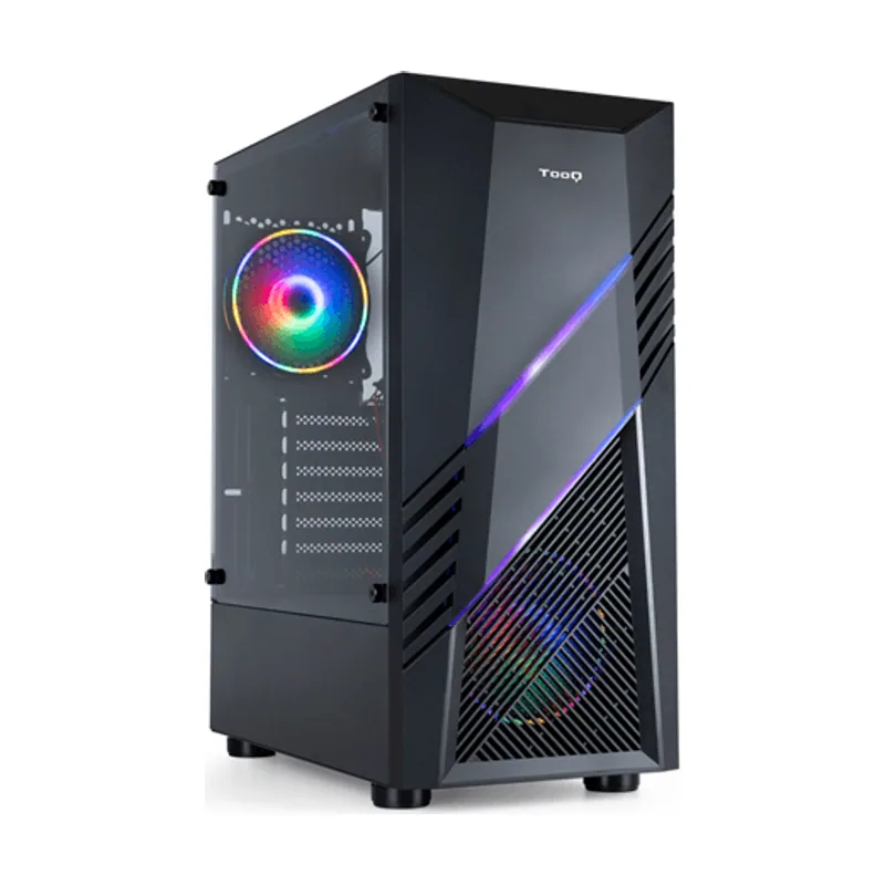 Tooq Caja Semitorre Gaming TQGCC102-B "BIOHAZARD"