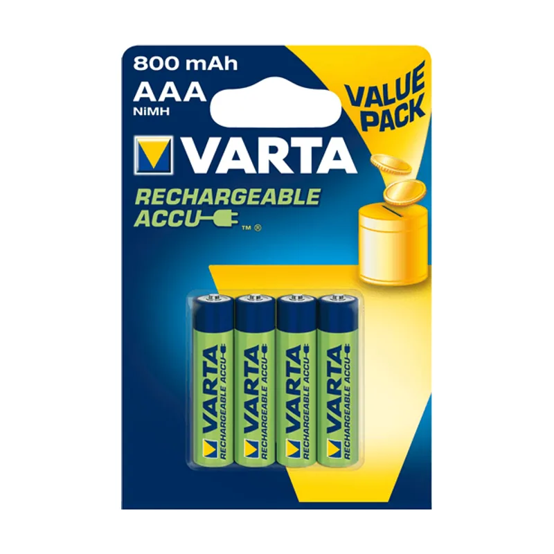 RECH.ACCU Value AAA 800MAH BLI 4