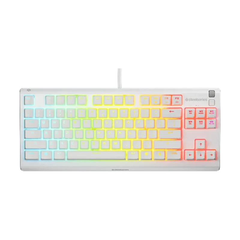 SteelSeries Apex 3 TKL USA Blanco 64819