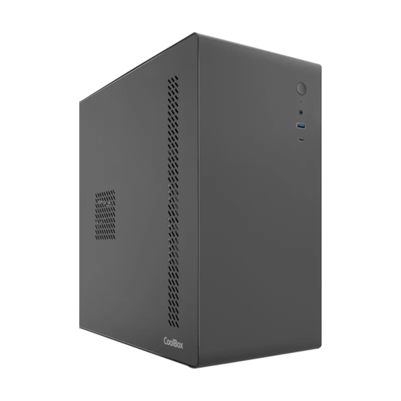 Coolbox Caja Matx M640C USB-C 3.2 GEN1 Fullmetal SIN FTE + 1 VENT.