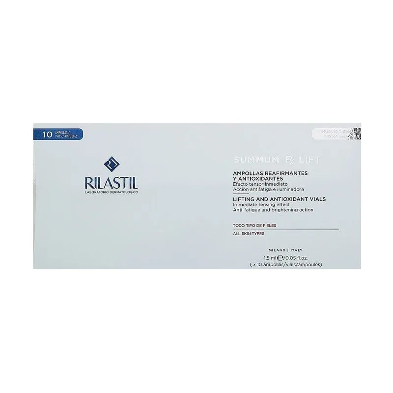 Rilastil Summum Rx Lift Reafirmante y Antioxidante 10 Ampollas