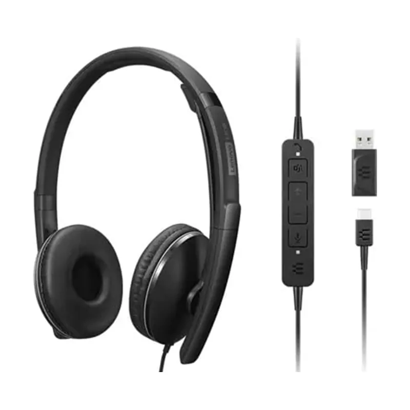 Lenovo Headset USB-C ANC Microfono Cancelacion DE Ruido Activa