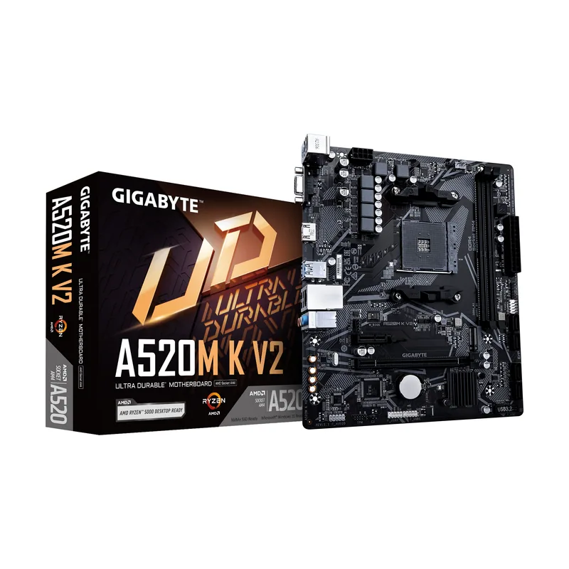 Gigabyte AMD Placa base A520M K V2 Socket AM4