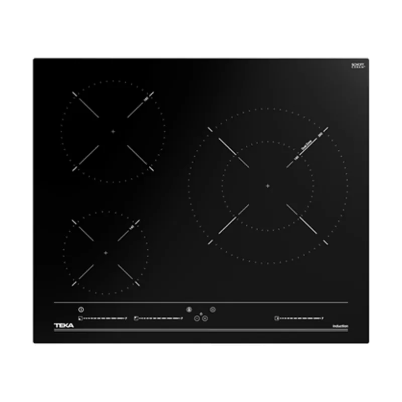 Teka Encimera Induccion IBC 63015 BK MSS 3 Zonas Coccion Ancho 60 CM