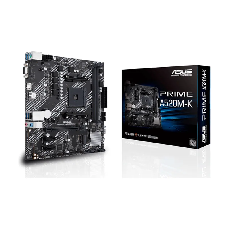 ASUS Placa AMD Ryzen A520M-K Prime AM4 DDR4 PCX Matx HDMI