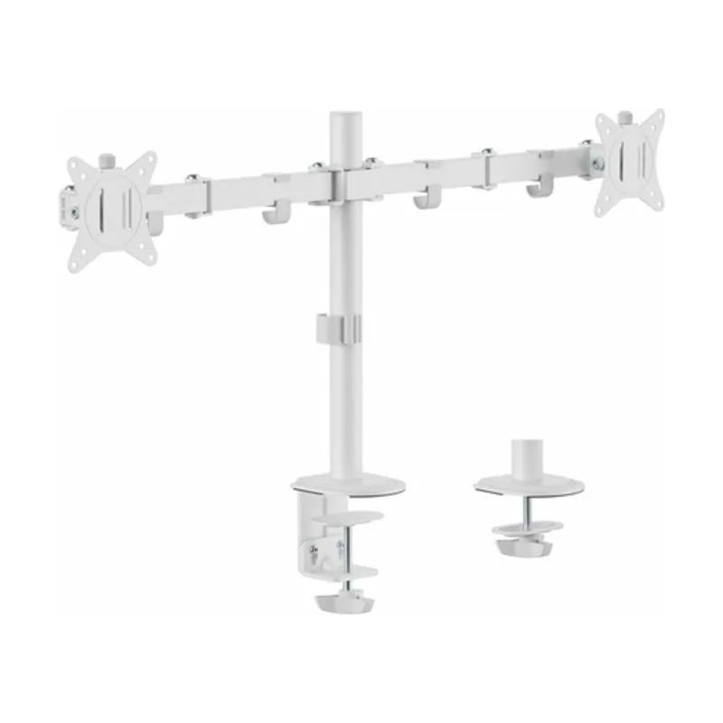 Soporte de Mesa 650167 Para 2 Pantallas 17"-32" Brazo Inclinable y Giratorio 360