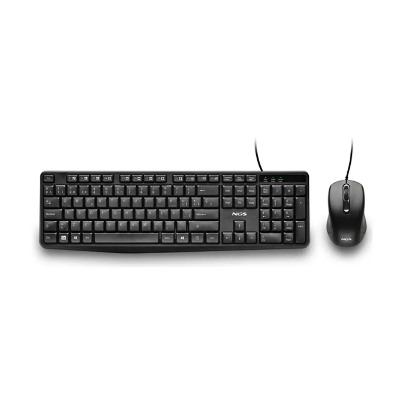 NGS Combo TECLADO/RATON Cocoa KIT V2 USB