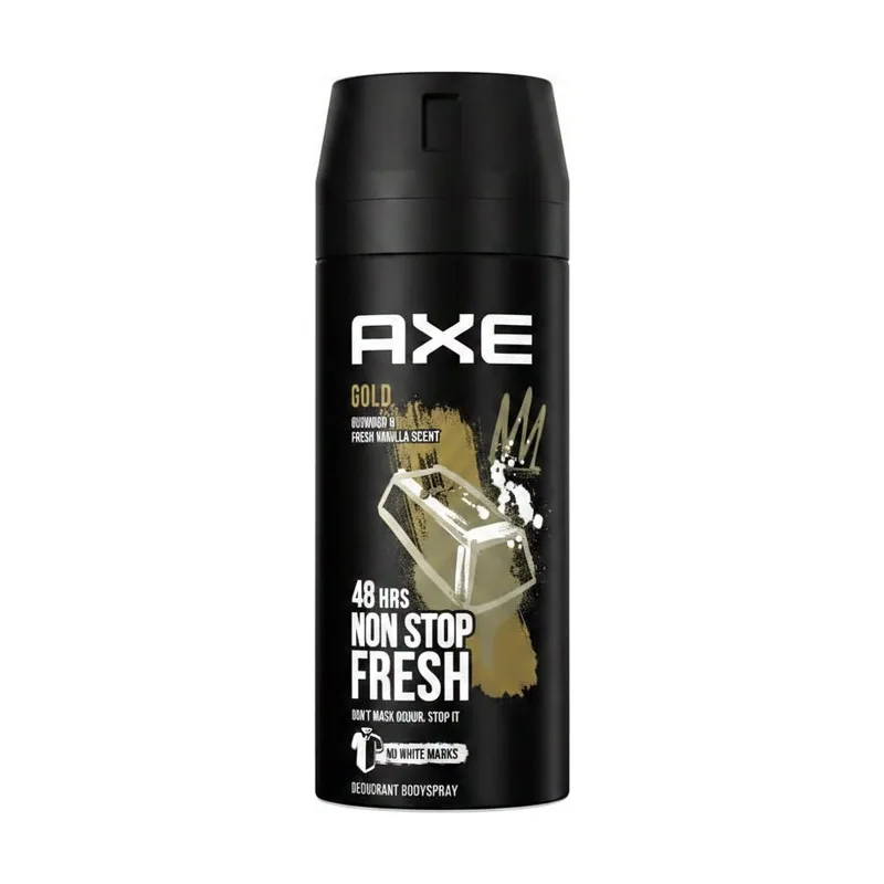 Axe Gold Oud Wood Fresh Vanilla Desodorante en Spray 150ml