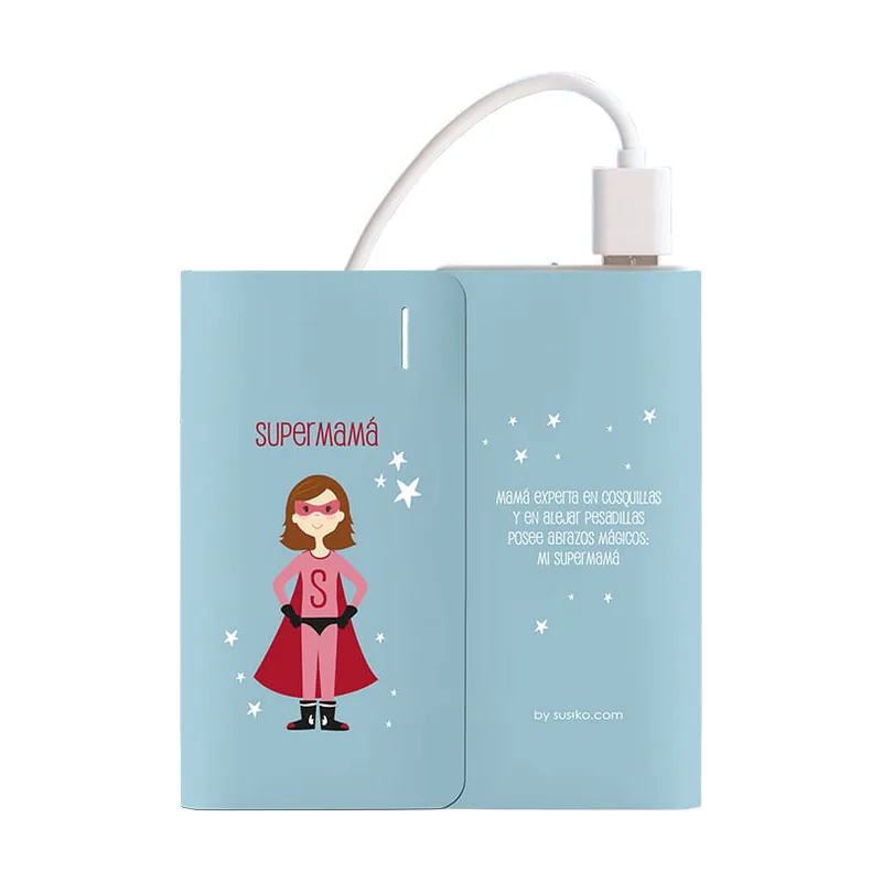 Susiko Powerbank Supermama Azul 4.000 MAH