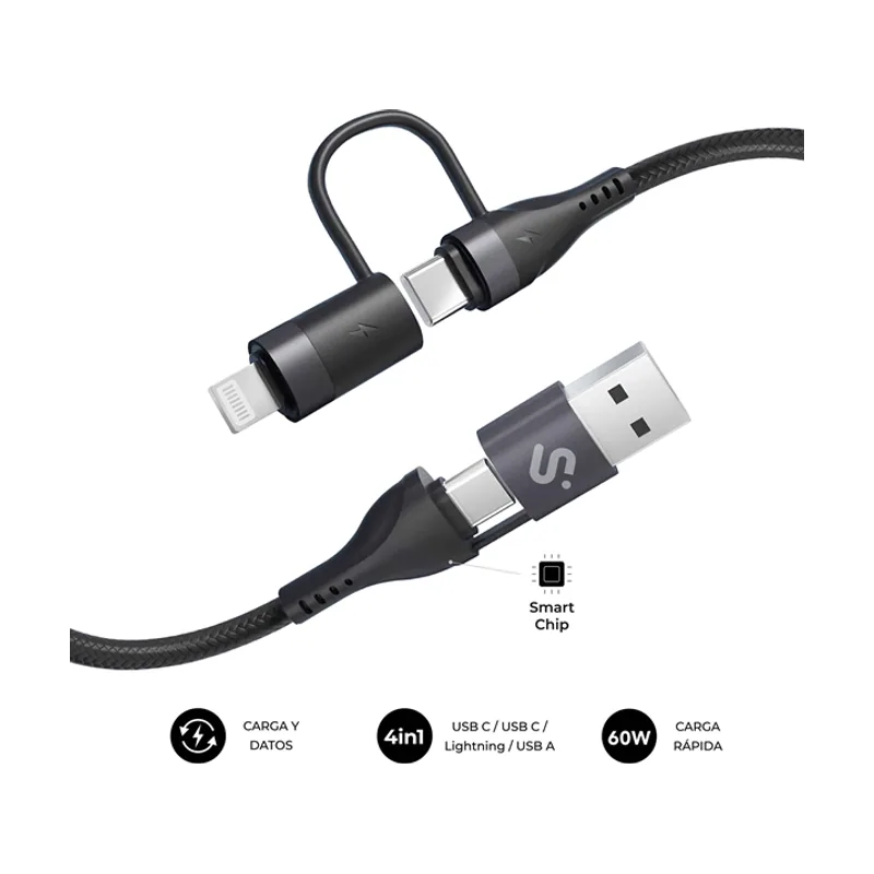 Cable TOP 4 IN 1