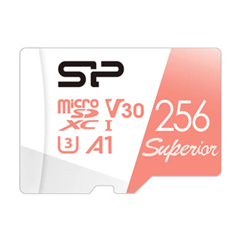 Silicon Power SP MicroSDXC 256GB Clase 10 V30 A1
