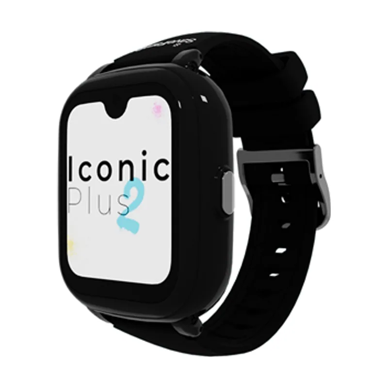 SaveFamily Iconic Plus 2 Correa Silicona Negra Gotham Black 4G