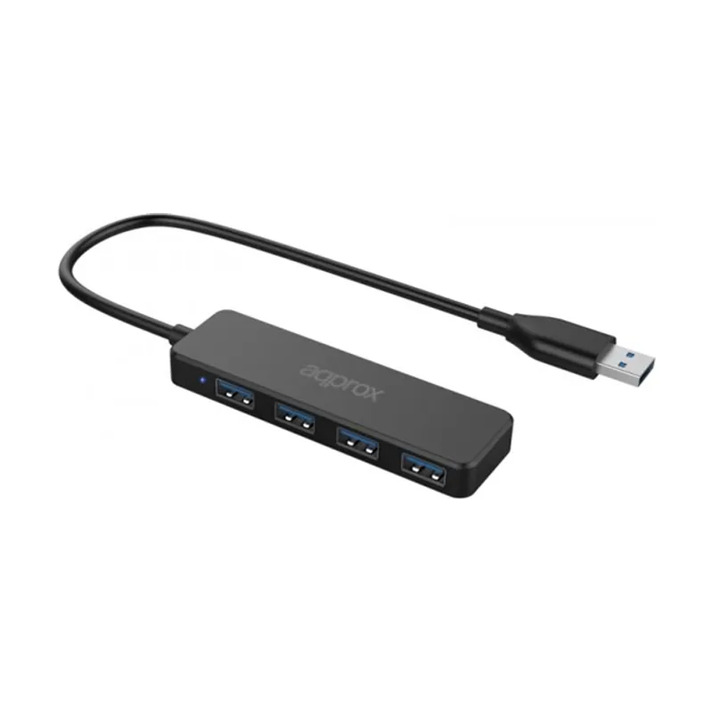 Adaptador USB Hub 4 Puertos USB 3.0.