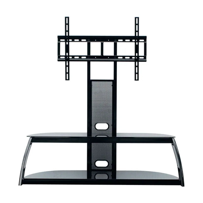 Approx Mesa CON Soporte Para TV DE 30 Baldas DE Cristal Templado