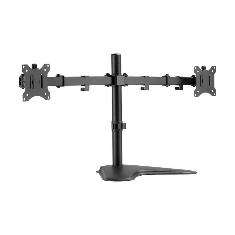 Equip Soporte Pantalla Sobremesa Doble Brazo Soporta 2 Monitores Vesa Standard Hasta