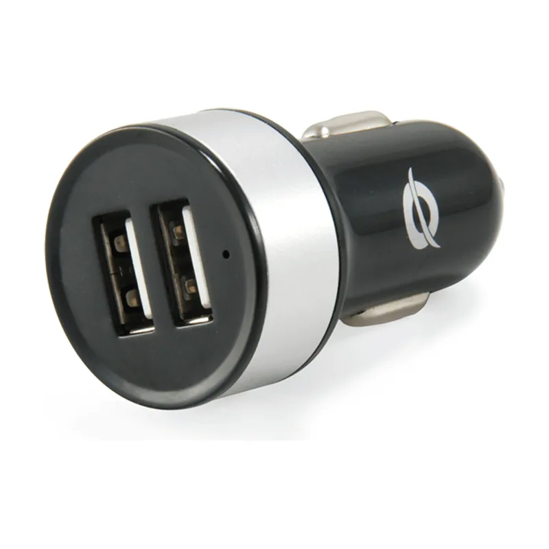 Conceptronic Cargador 5V 2xUSB Para Coche 12/24V C05-219